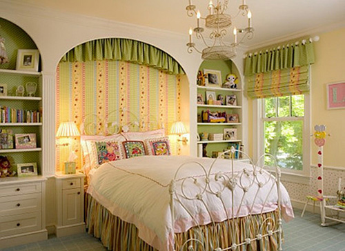 優(yōu)雅氣質(zhì)背景墻 給你寧?kù)o舒適的臥室環(huán)境