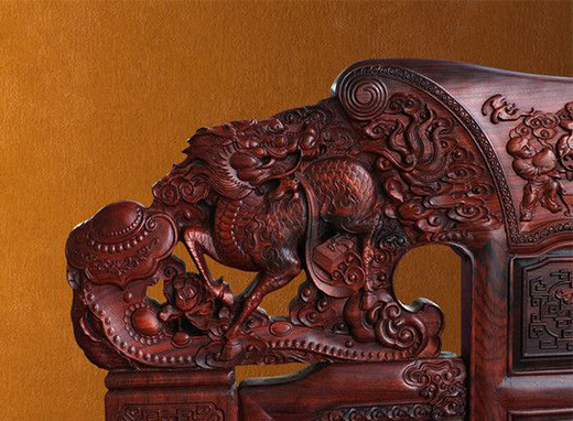 中國紅木家具的紋飾蘊含豐富的文化