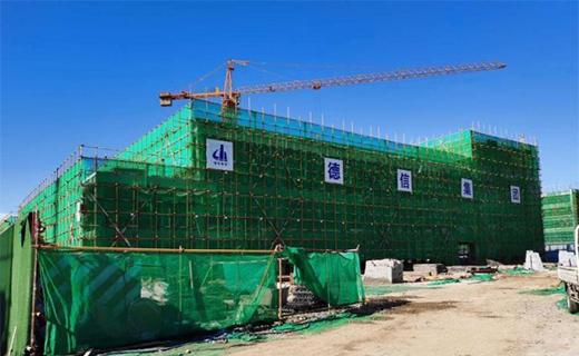 煙臺(tái)康佳大健康加速器項(xiàng)目完成1.3萬(wàn)平方主體施工