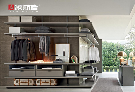 領(lǐng)航者輕奢衣柜，定制專屬美