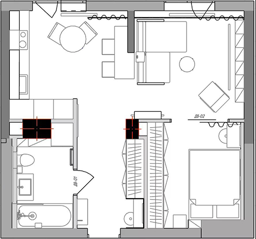 超級(jí)有品位的設(shè)計(jì)，木飾面與高級(jí)灰的完美結(jié)合