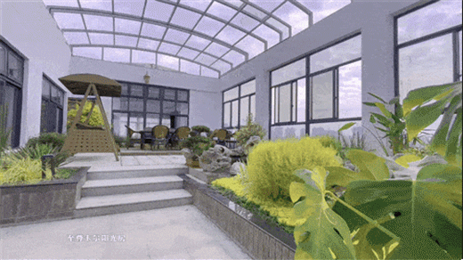 院子封個移動陽光房，把家打造成夢想中的樣子