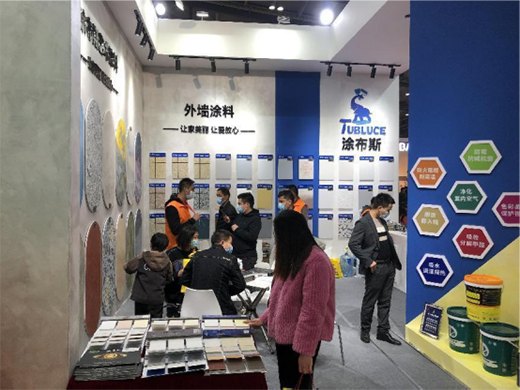 2022長沙建博會圓滿落幕 涂布斯藝術(shù)涂料魅力盡顯