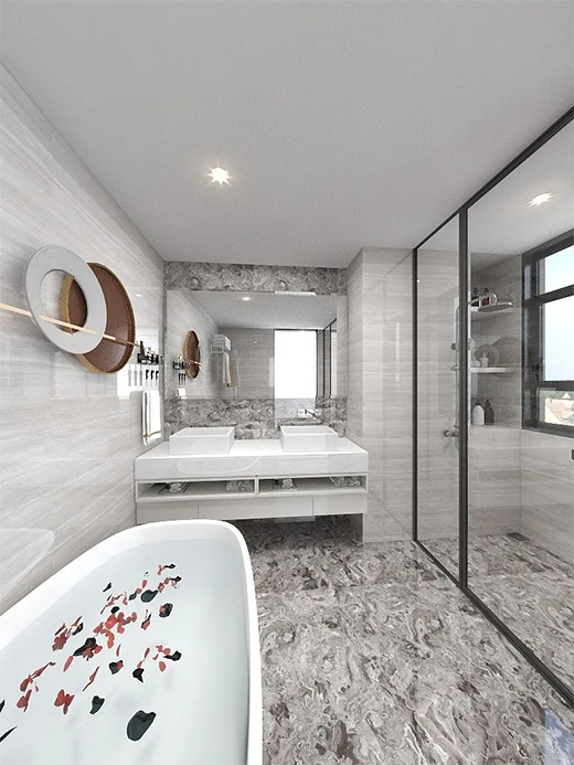 來一場視覺盛宴，就選TH舒雅系列淋浴房