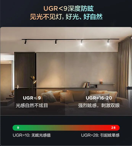 美的全屋智能燈光：磁吸軌道燈隨心安裝，手機(jī)一鍵切換光效