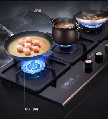 美味隨心烹，海信璀璨星焰直噴三眼灶守護(hù)團(tuán)圓味道