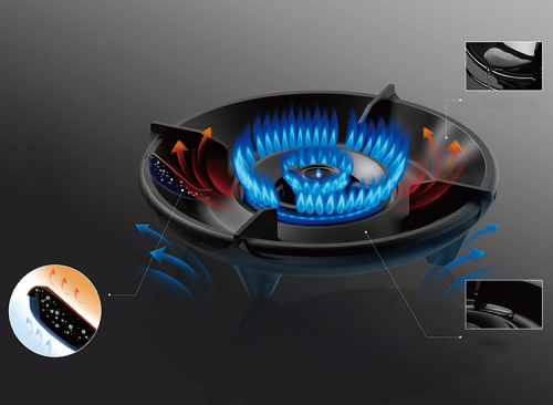 JEM7A方太天然氣灶 高效力更迅猛，百變美味不用等