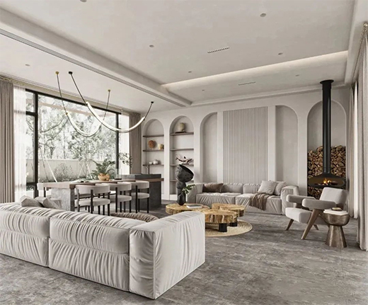 潮流無主燈設計，避免翻車